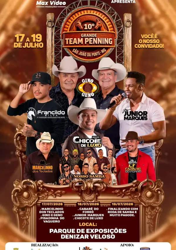 10º Grande Team Penning – São João da Ponte/MG