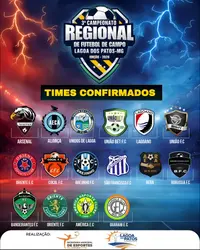 Imagem da galeria do artigo: 3º Campeonato Regional de Futebol de Campo 2026 tem times confirmados em Lagoa dos Patos