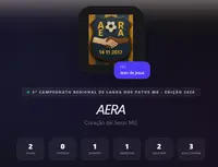 Imagem da galeria do artigo: AERA busca reação no 3º Campeonato Regional de Lagoa dos Patos MG – Edição 2026 e encara o Pillaris neste sábado