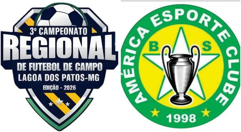 América Esporte Clube – 1998 confirmado no 3º Campeonato Regional de Lagoa dos Patos MG – Edição 2026