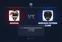 Imagem da galeria do artigo: Arsenal x Borussia Futebol Clube movimenta o 3º Campeonato Regional de Lagoa dos Patos MG 2026
