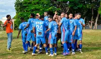 Imagem da galeria do artigo: Confira as fotos da grande semifinal entre AECA e Cocal FC pelo 3º Campeonato Regional de Lagoa dos Patos MG 2026