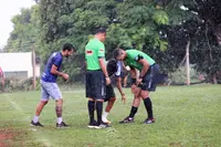 Imagem da galeria do artigo: É campeão! União Bet levanta a taça do 2º Campeonato Regional de Futebol de Campo de Lagoa dos Patos