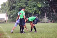 Imagem da galeria do artigo: É campeão! União Bet levanta a taça do 2º Campeonato Regional de Futebol de Campo de Lagoa dos Patos