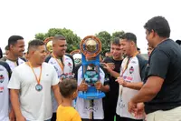 Imagem da galeria do artigo: É campeão! União Bet levanta a taça do 2º Campeonato Regional de Futebol de Campo de Lagoa dos Patos