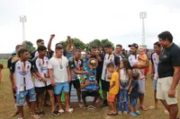 Imagem da galeria do artigo: É campeão! União Bet levanta a taça do 2º Campeonato Regional de Futebol de Campo de Lagoa dos Patos