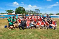 Imagem da galeria do artigo: EM FOTOS: Confira os registros da classificação épica do Arsenal sobre o Oriente na Semifinal do Regional 2026 em Lagoa dos Patos MG