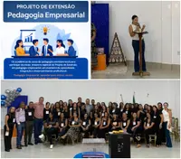 Imagem da galeria do artigo: Encontro do Projeto de Extensão em Pedagogia Empresarial fortalece integração acadêmica e participação do poder público em Lagoa dos Patos-MG