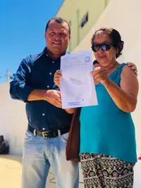 Imagem da galeria do artigo: Entrega dos primeiros títulos de regularização fundiária em Lagoa dos Patos marca novo tempo de esperança