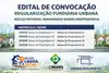 EDITAL DE CONVOCAÇÃO – REGULARIZAÇÃO FUNDIÁRIA URBANA