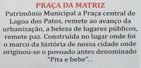 Imagem da galeria do artigo: Praça da Matriz: Um Patrimônio Histórico e Cultural de Lagoa dos Patos-MG