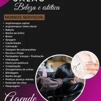 Logo da empresa SALÃO Beleza e estética