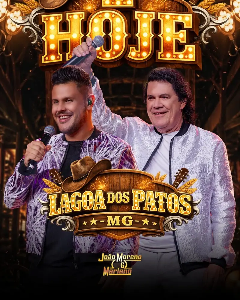 Vaquejada Nacional de Lagoa dos Patos MG 2026 promete noite histórica com João Moreno & Mariano