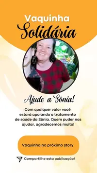 Imagem da galeria do artigo: Vaquinha Solidária: Ajude Sônia Maria Magalhães Nobre em sua luta pela saúde